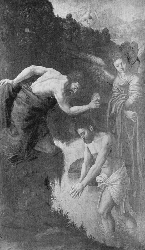 Retable de saint Denis
Baptême du Christ / Arrestation du Christ