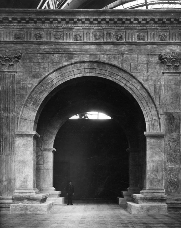 Apamée/Apamea: reconstitution du portique de la Grande Colonnade (détruit en 1946)