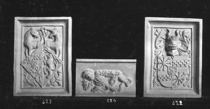 Carreau décoratif de cheminée