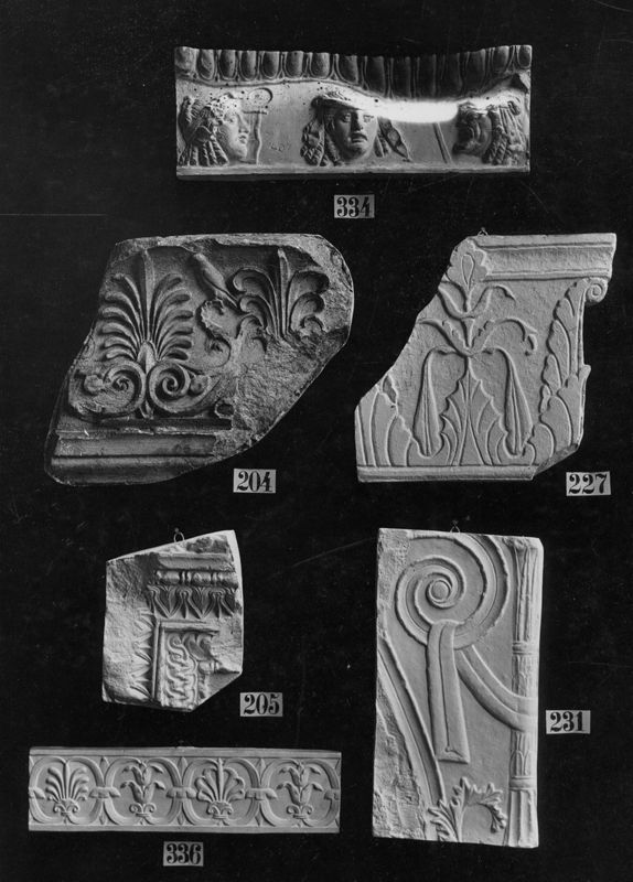 Angle d'un encadrement de porte, de l'Erechtéion
