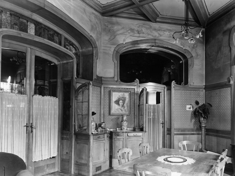 salle d'exposition / Hôtel Aubecq, Bruxelles, avenue Louise 520