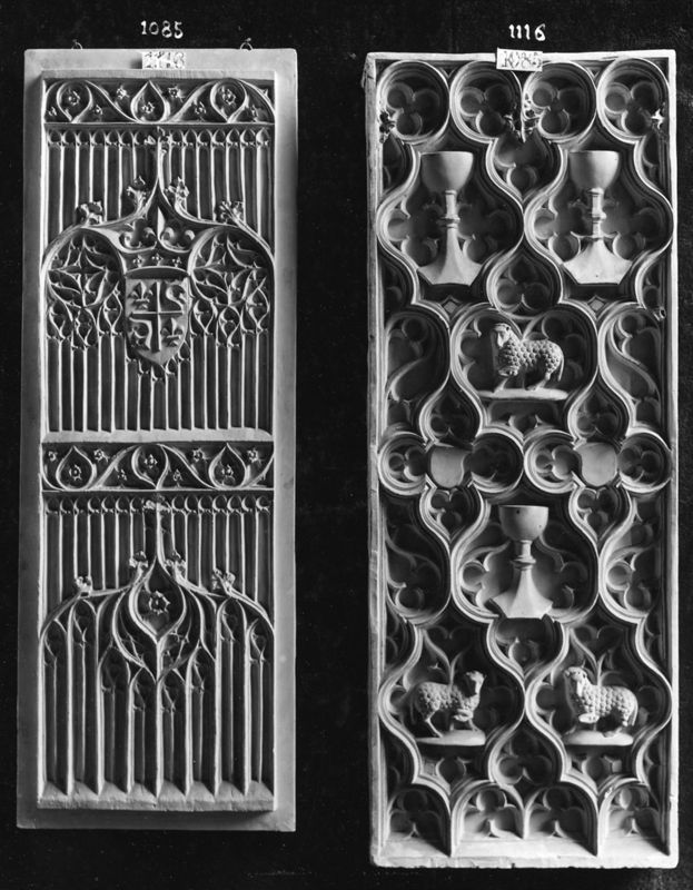 Panneau avec fenestrations