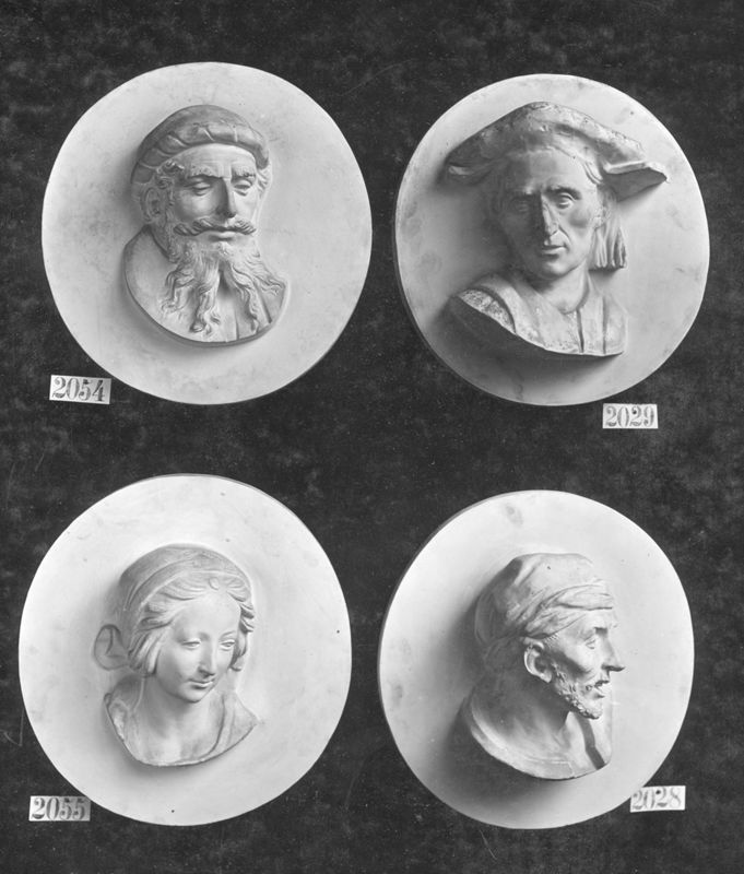 Tête d'un frise représentant les Sept Oeuvres de Miséricorde