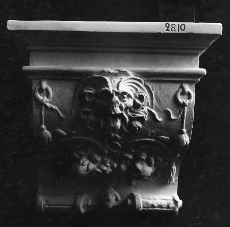 Console avec muffle de lion
