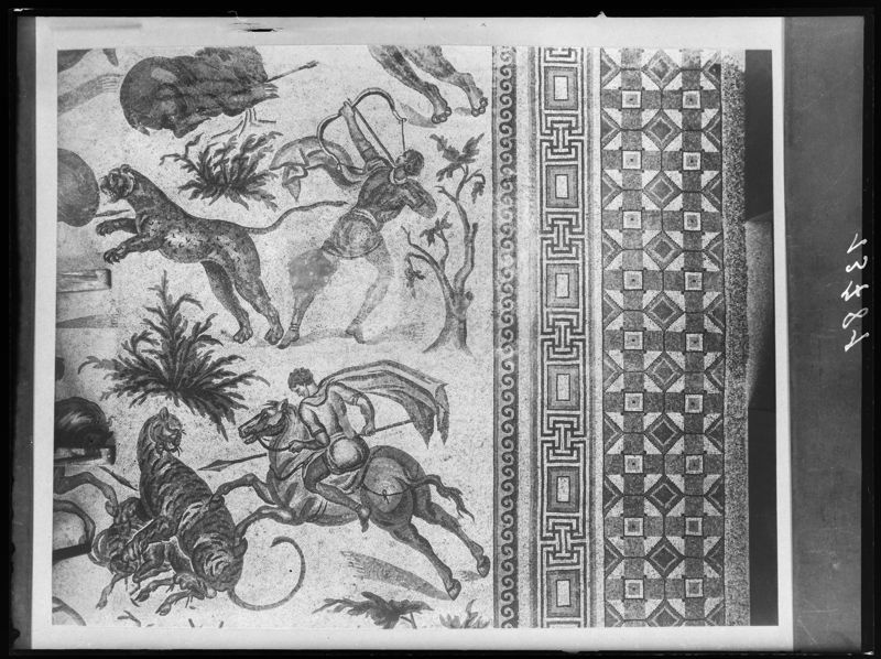 Apamée: grande mosaïque de chasse du Triclinos - Apamea: het grote jachtmozaïek