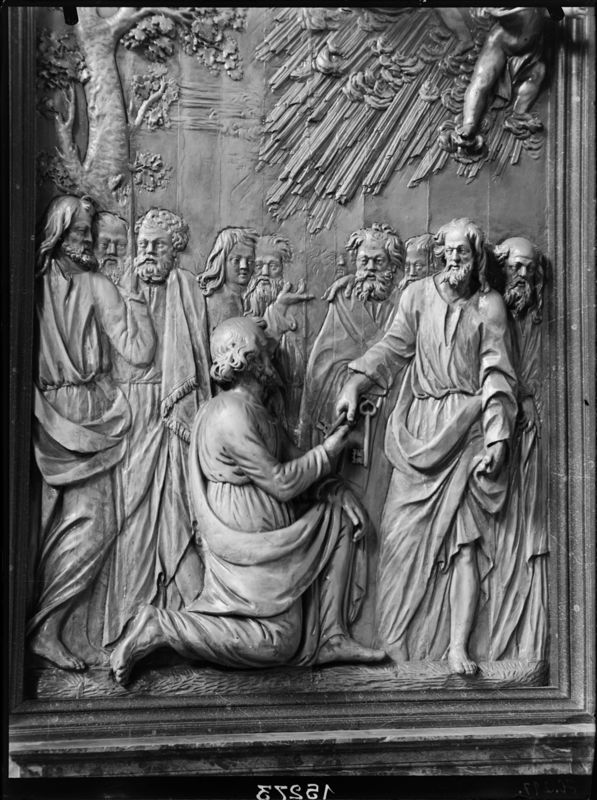 Le Christ remet les clefs à saint Pierre