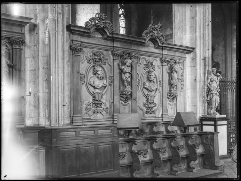 stalles / Eglise Sainte-Waudru[Mons]