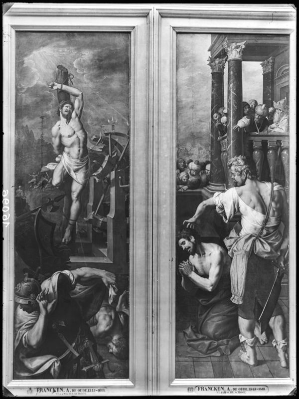 panneau de triptyque / Koninklijk Museum voor Schone Kunsten - KMSKA