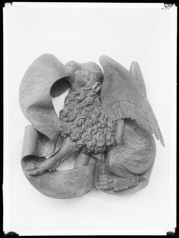 Leeuw als evangelistensymbool (H. Marcus)