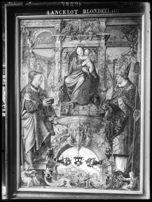O.-L.-Vrouw met Kind, H. Lucas en H. Eligius