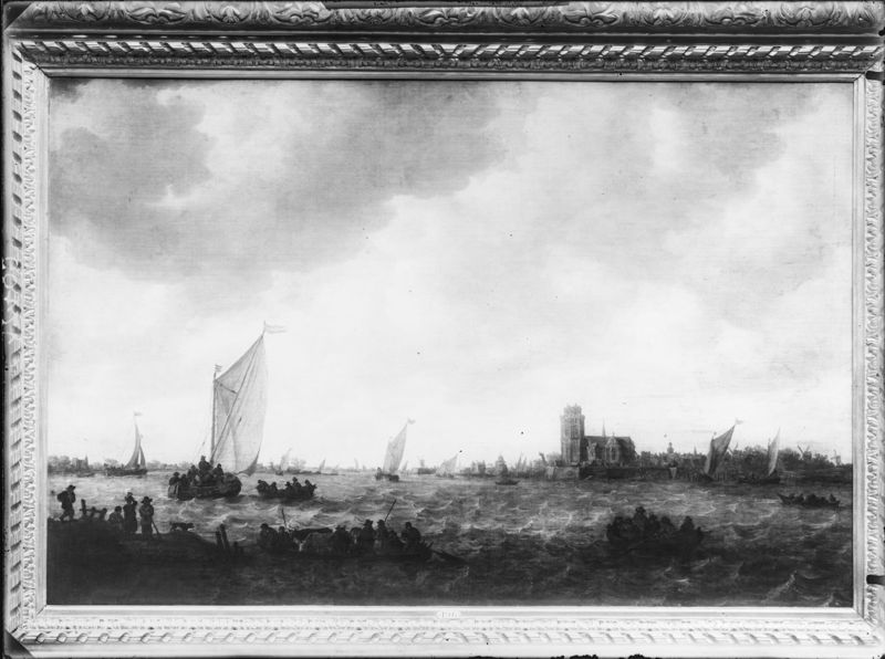 Gezicht op Dordrecht