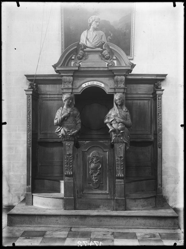 confessionnal / Eglise Saint-Jean-Baptiste au Béguinage[Bruxelles]