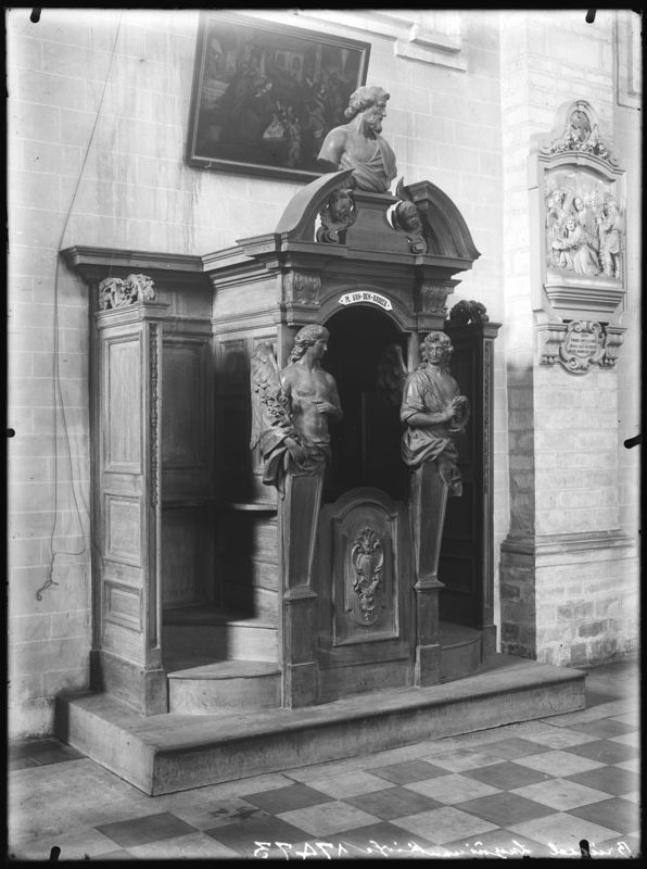 confessionnal / Eglise Saint-Jean-Baptiste au Béguinage[Bruxelles]