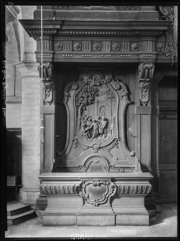 banc de marguillier / Kerk Sint-Jan-Baptist en Evangelist[Mechelen]