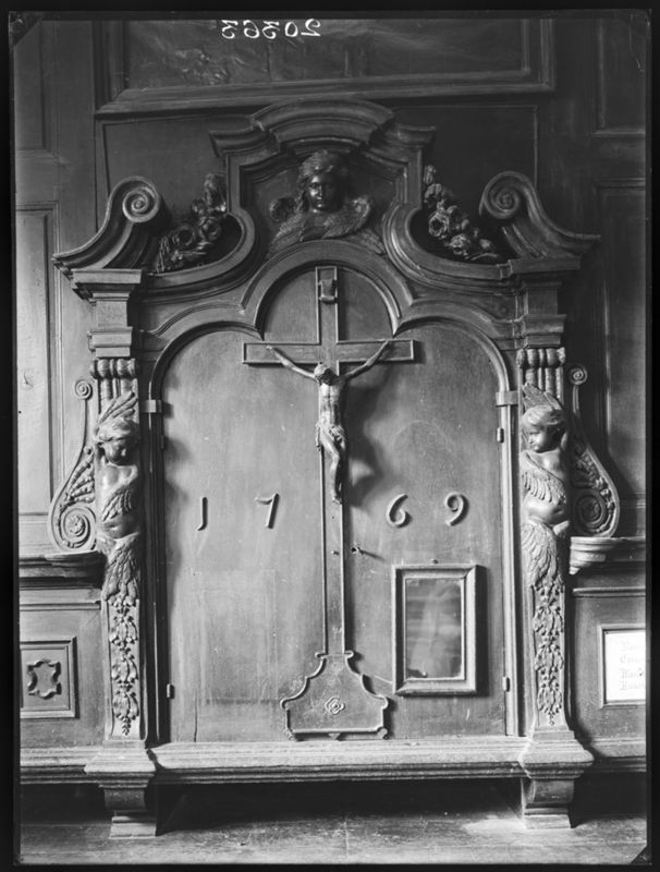 armoire de sacristie / Eglise Saint-Sébastien[Stavelot]