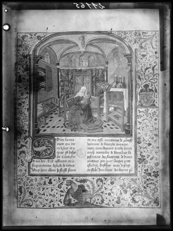 Christine de Pizan, Cité des Dames; Christine de Pizan, Livre des trois vertus; Renaut de Louhans, Mélibée et Prudence