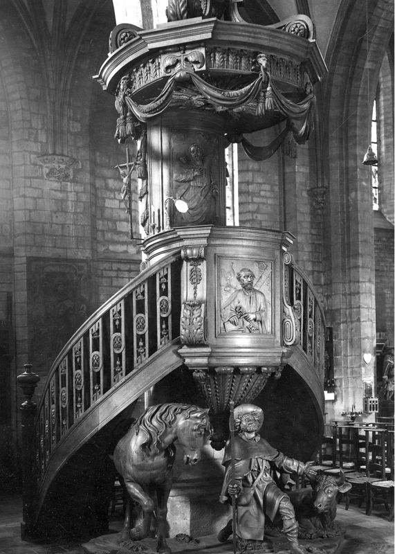 chaire de vérité / Église Saints-Pierre-et-Guidon[Anderlecht]