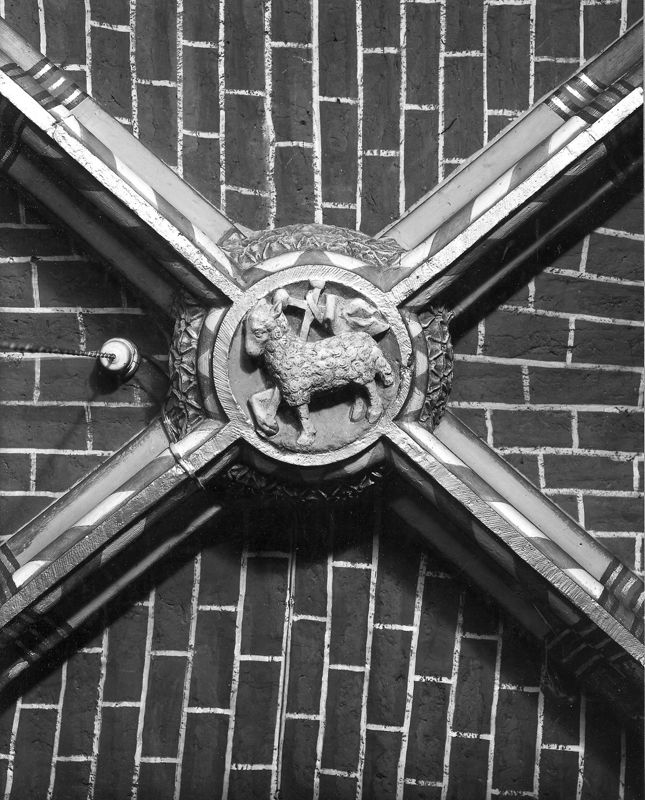 clef de voûte / Église Saints-Pierre-et-Guidon[Anderlecht]