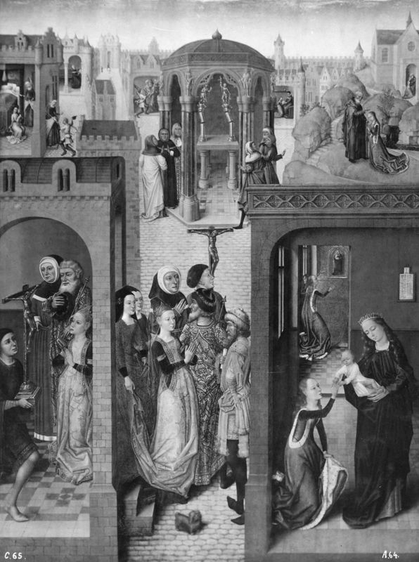 Taferelen uit het leven van de H. Catharina van Alexandrië