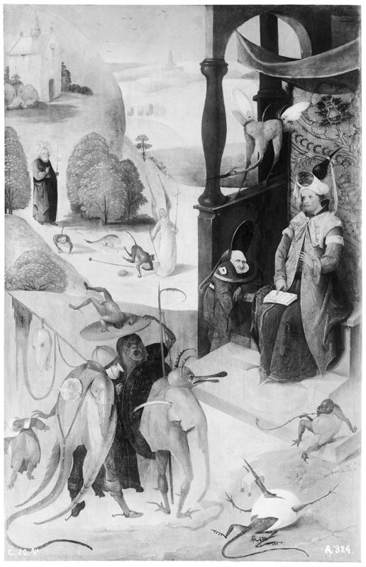 Saint Jacques et le magicien / Saint Antoine