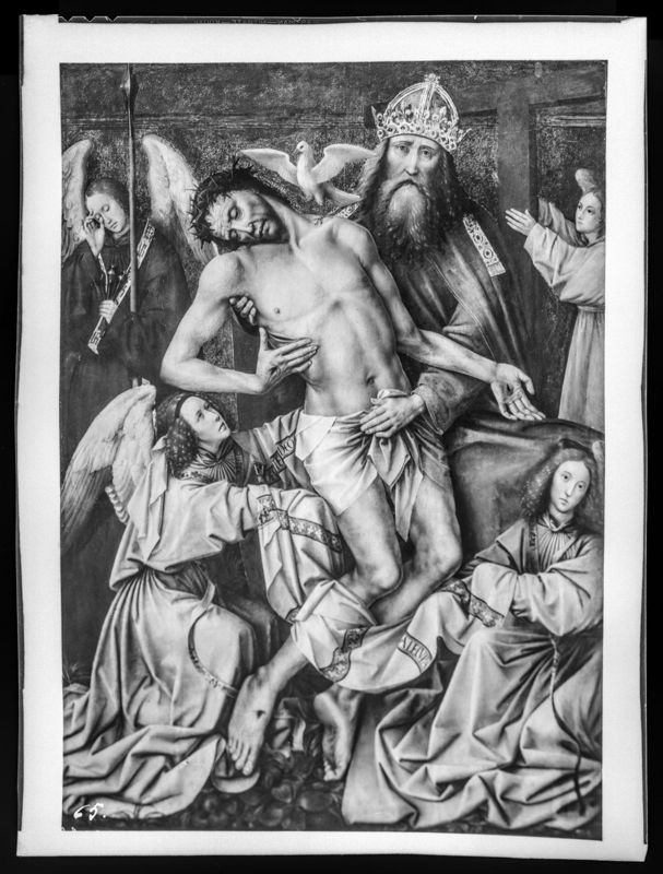 Retable de la Trinité (Trône de Grâce et les trois Marie en pleurs)