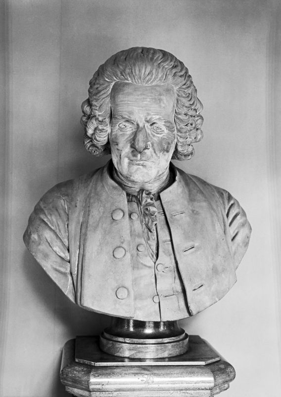 Buste de Jean-Jacques Rousseau