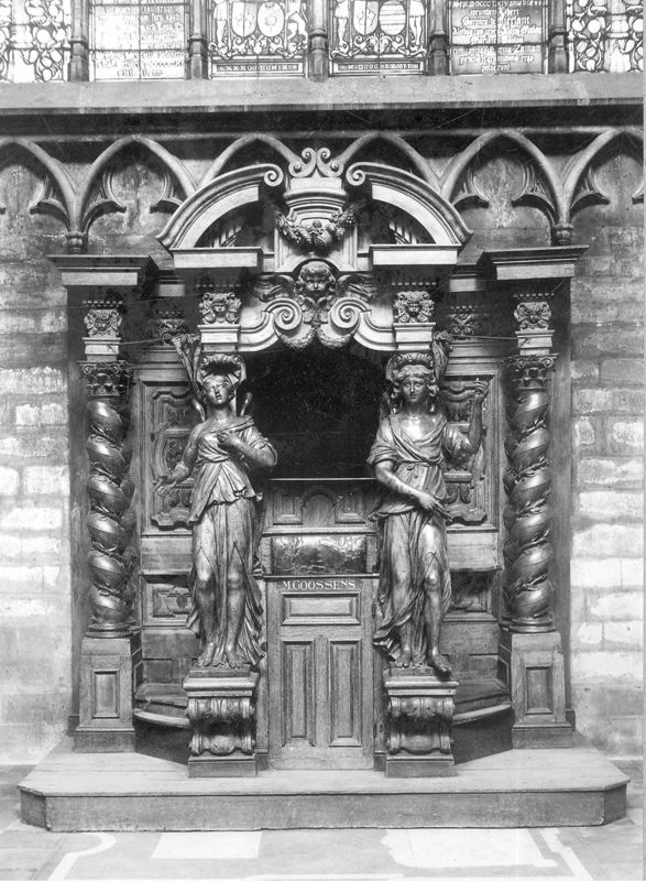 confessionnal / Kathedraal Sint-Michiel en Sinte-Goedele