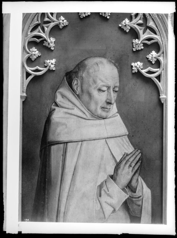 Portret van een monnik