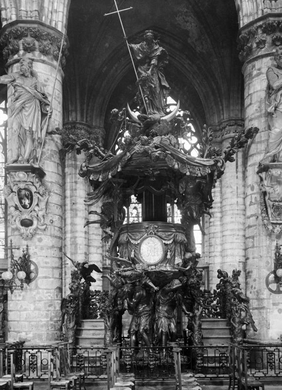 chaire de vérité / Cathédrale des Saints Michel et Gudule[Bruxelles]