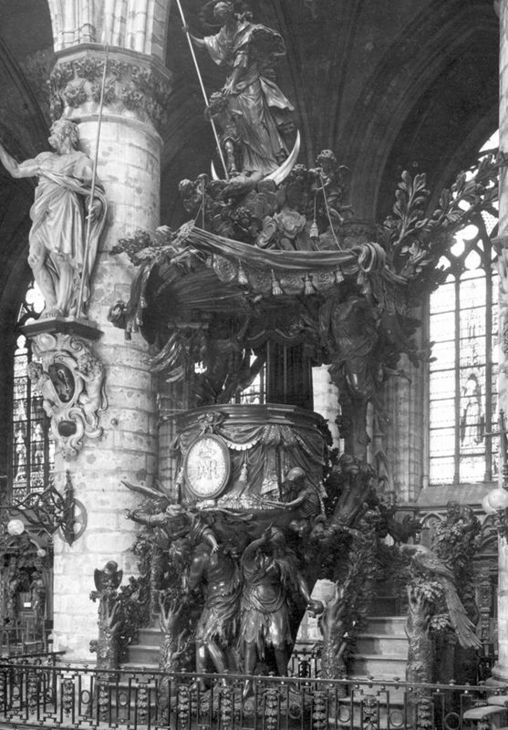 chaire de vérité / Cathédrale des Saints Michel et Gudule[Bruxelles]