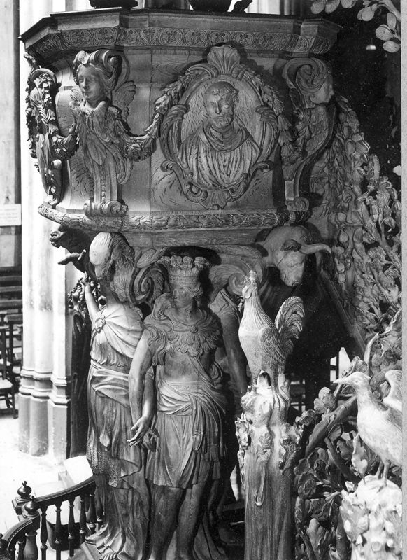 chaire de vérité / Kathedraal Onze-Lieve-Vrouw ten Hemel opgenomen