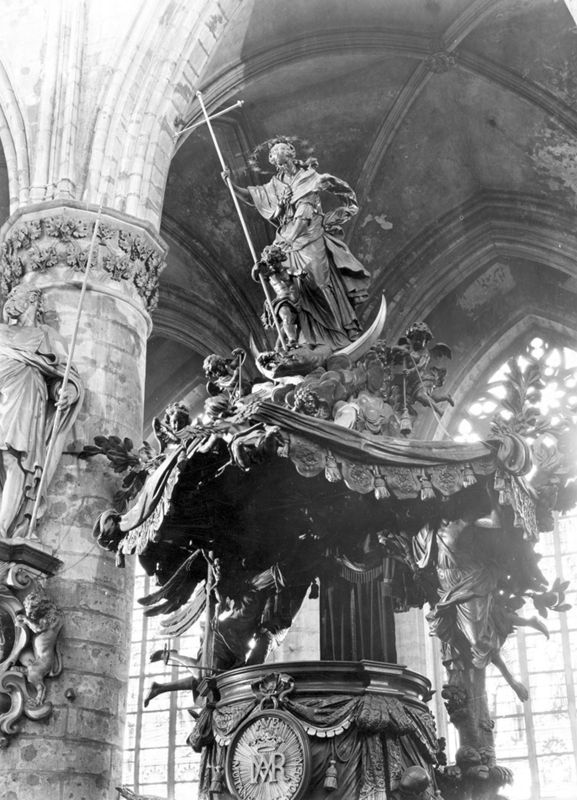 chaire de vérité / Cathédrale des Saints Michel et Gudule[Bruxelles]