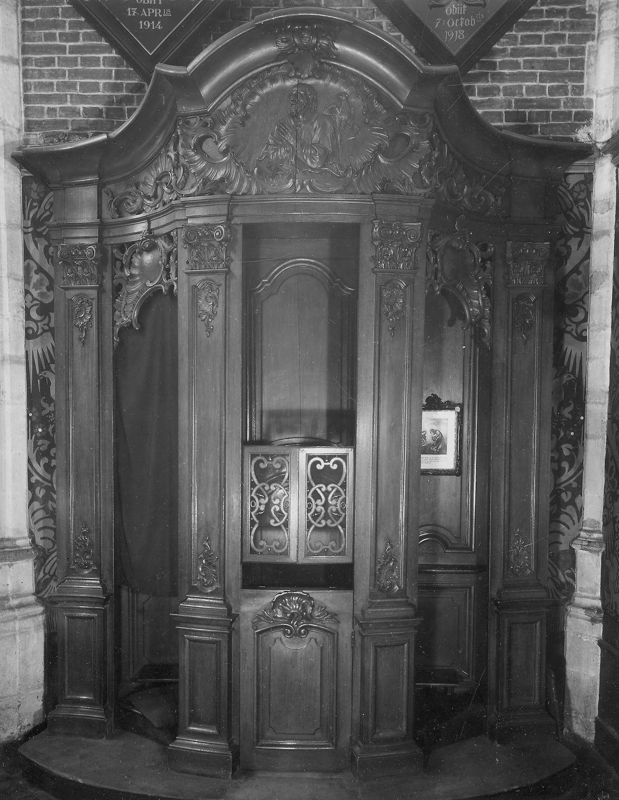 confessionnal / Kerk Sint-Michiel[Gent]