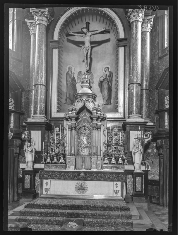 autel majeur / Eglise Saint-Loup[Namur]