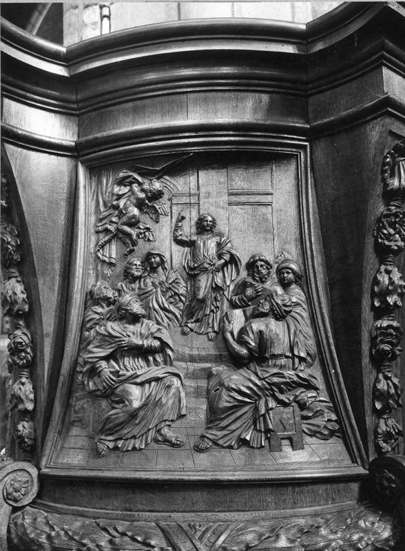 chaire de vérité / Eglise Saint-Martin[Liège]