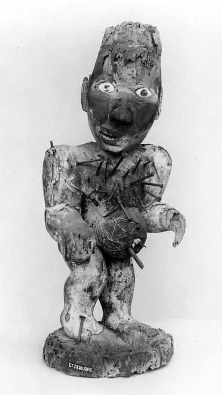 statue humaine / Musées Royaux d'Art et d'Histoire