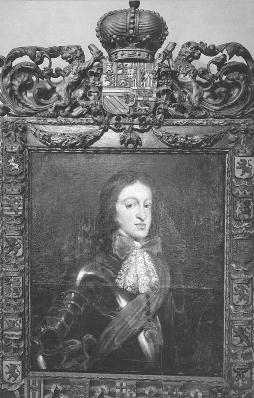 Portret van Karel II, koning van Spanje, Graaf van Vlaanderen