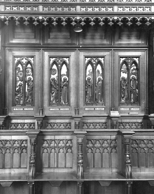 stalles / Kerk Sint-Rochus[Kortrijk]