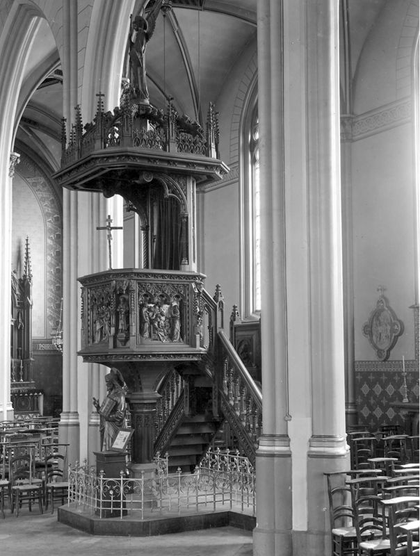 chaire de vérité / Kerk Sint-Rochus[Kortrijk]