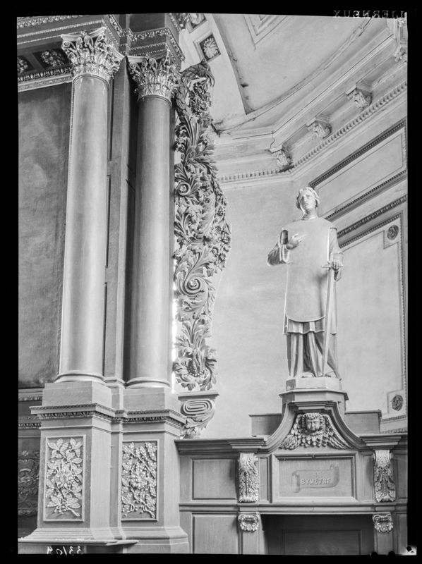 autel à retable / Eglise Saint-André[Lierneux]