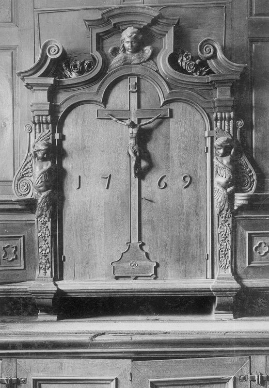 armoire de sacristie / Eglise Saint-Sébastien[Stavelot]