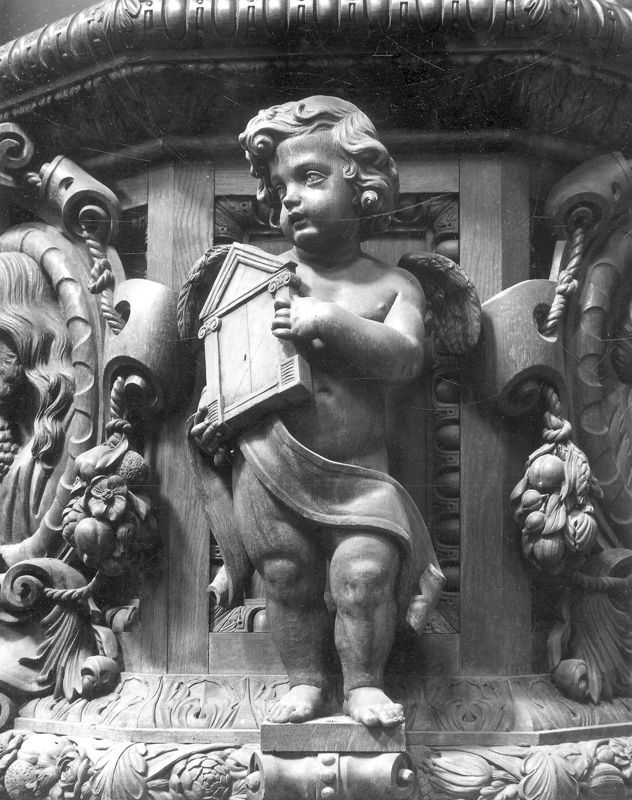 chaire de vérité / Cathédrale Saint-Aubain