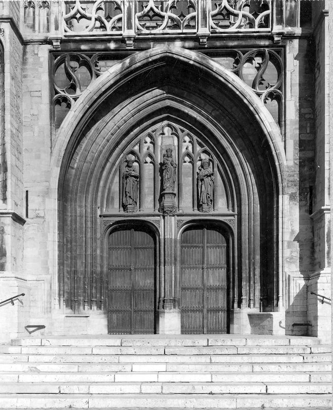 porche / Église Saints-Pierre-et-Guidon[Anderlecht]