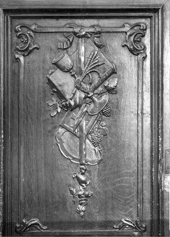 porte à un battant / Eglise Saint-Georges[Limbourg]
