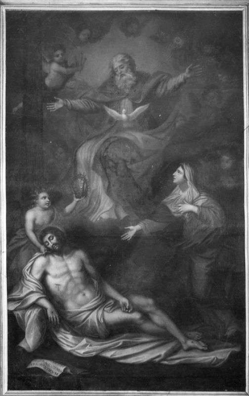 Rédemption (La Vierge offrant au Père éternel le Christ descendu de la croix)