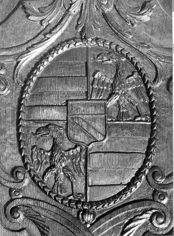 porte à deux battants / Château Porte d'Ardenne (Poswick)