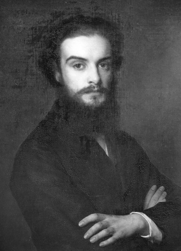Portret van architect Edmond Devigne