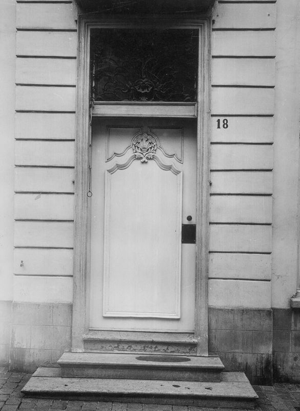 porte dans un mur extérieur / Bouwwerk[Oudenaarde]