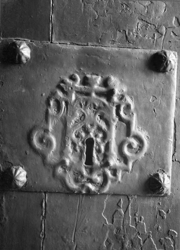 plaque de serrure / Kasteel Ter Beck