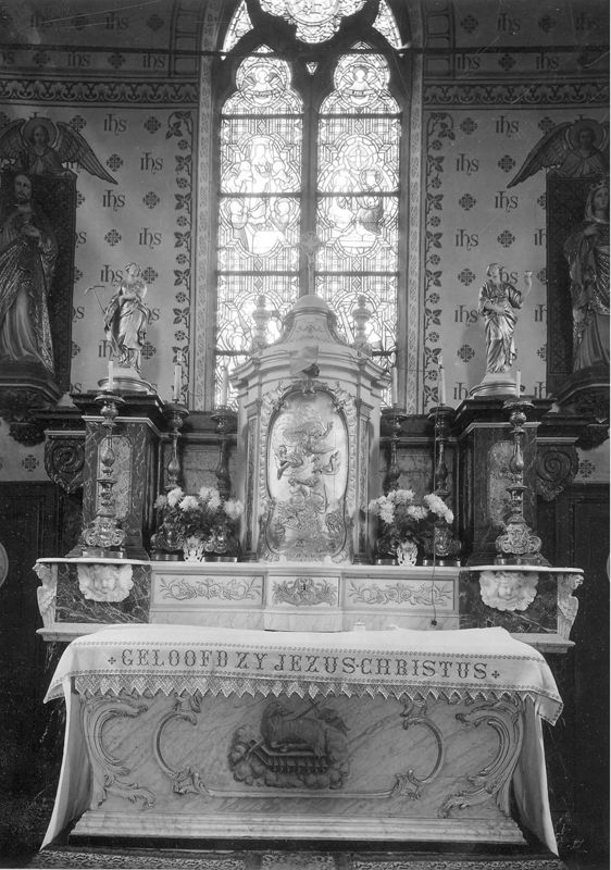 autel majeur / Kerk O.L.Vrouw[Sint-Martens-Latem]